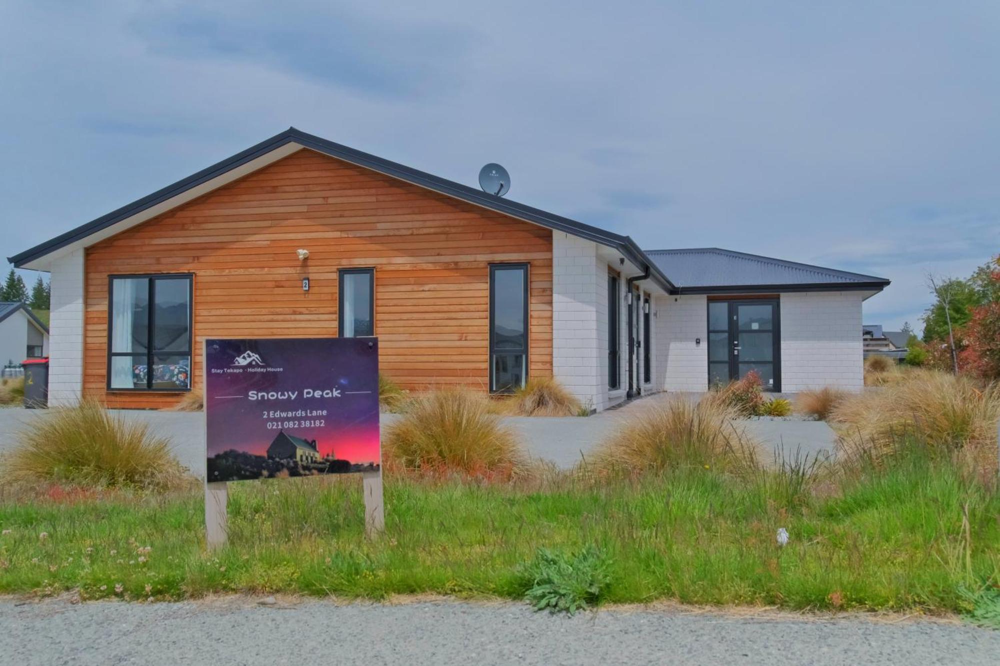 Snowy Peak Apartment Lake Tekapo Exterior foto